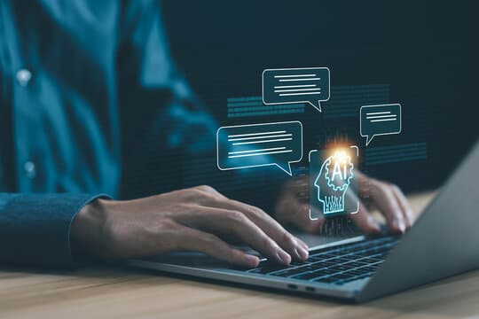 Support assistant answering customer questions from a knowledge base