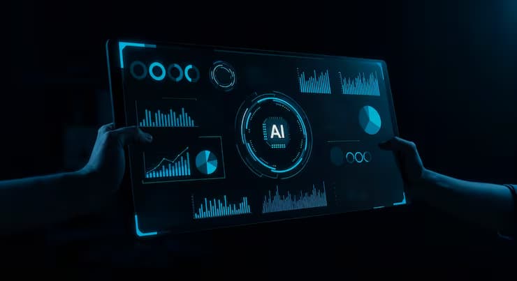Call analytics dashboard showing transcripts, traces, and escalation rates