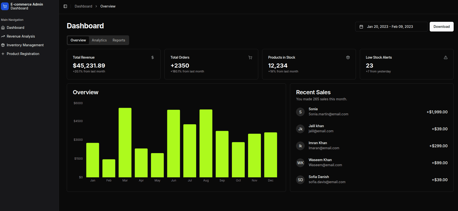 E-Commerce Storefront screenshot 1