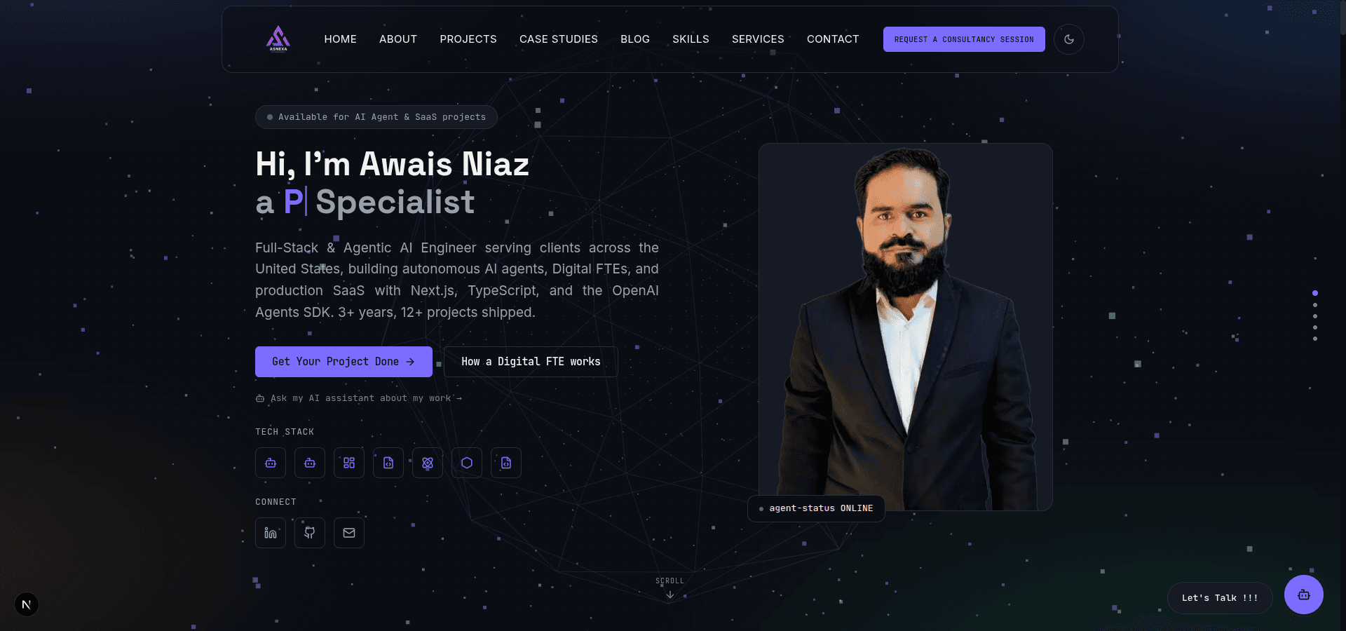 Personal Portfolio screenshot 1